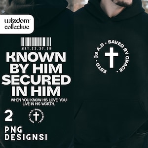Christian Men&#39;s PNG - Saved by Grace Shirt Design, Retro Faith Sublimation, Man of God Graphic, Pastor Gift for Him, Digital Download