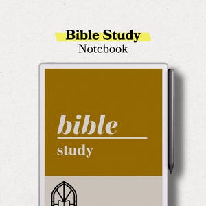 2026 Bible Study Notes: Digital Notebook (For ReMarkable, iPad, Kindle Scribe)