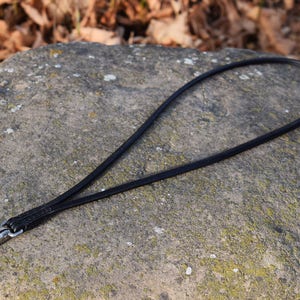 Rounded Leather Lanyard image 1