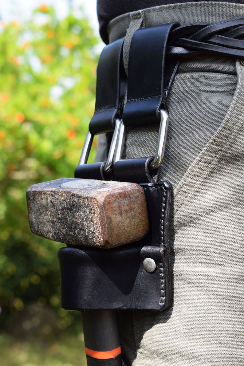 Leather Hammer Holster for Tool Belt Etsy