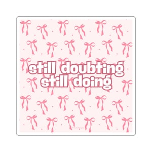 Therapy Sticker, Mental Health Sticker, OCD Awareness, ERP Sticker, Coquette-Design Sticker