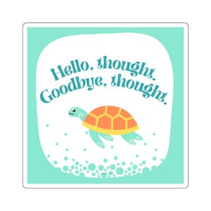 Therapy Sticker, Mental Health Sticker, OCD Awareness, ERP Sticker, Retro Design Sticker, Fun Sticker