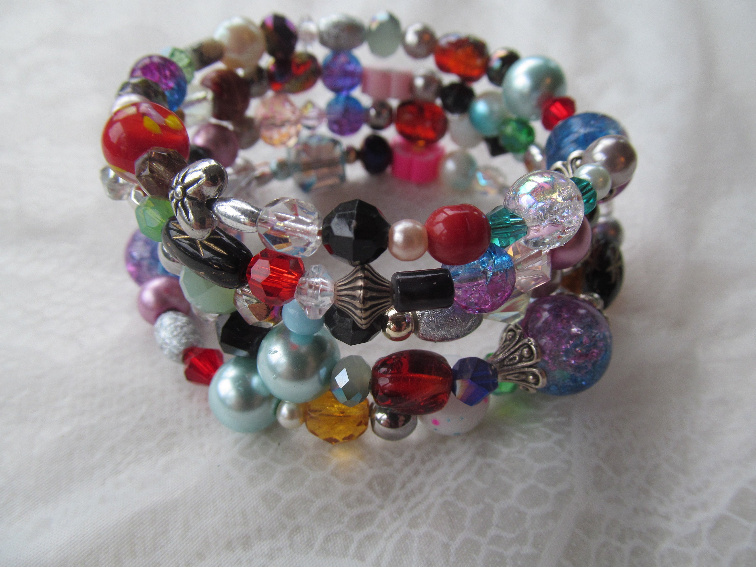 Memory Wire Wrap Bracelet - 5 — Singing Horse Trading Post