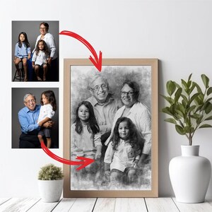 Memorial Portrait: Add Deceased Loved One to Photo (Digital Download)
