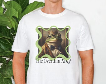Funny Frog shirt, Weirdcore Gen Z tee for him, funny boyfriend gift, frogcore meme, unhinged humor mental health t-shirt, Frog Lover gift