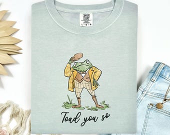 Maglietta rana stravagante, regalo rana divertente, maglietta animale alla moda, maglietta rospo carino, maglietta meme rana, maglietta cottagecore, maglietta strana e sarcastica, rospo divertente