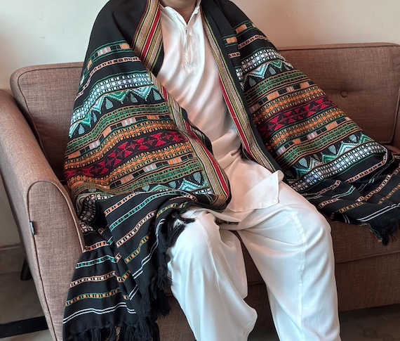 balochi shawl for men