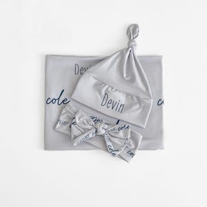 Manta envolvente personalizada para bebé / Manta envolvente personalizada para recién nacido / Manta envolvente neutra para bebé / Manta envolvente suave personalizada / Manta envolvente con foto para recién nacido