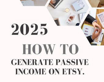 Cómo generar ingresos pasivos en Etsy