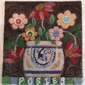 Posies DIGITAL Punch Needle Pattern