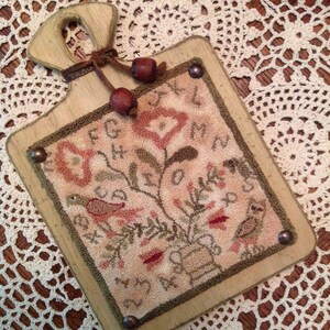 Alphabirdy Rose Punch Needle E-Pattern