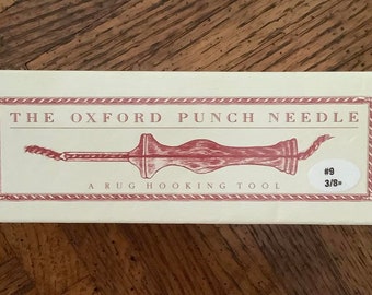 Boxed Amy Oxford Punch Needle #9
