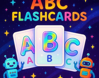 Tiny Learners Alphabet Set – A-Z Flashcards for Fun Learning