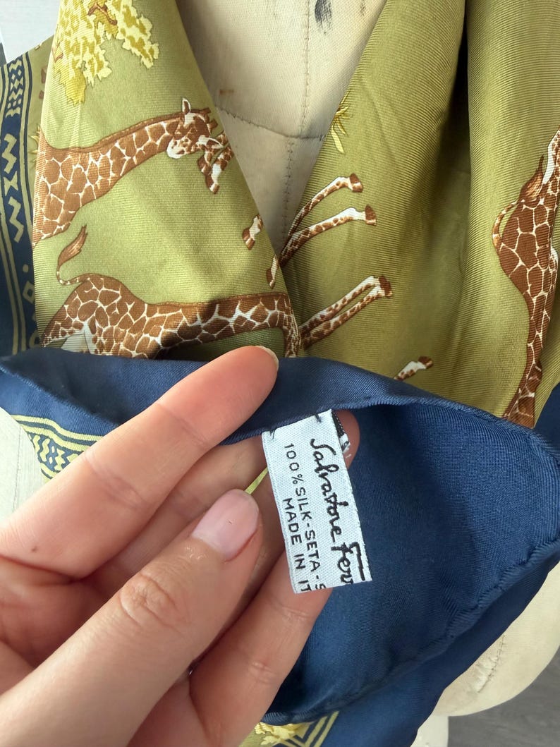 Original label · Salvatore Ferragamo · Made in Italy