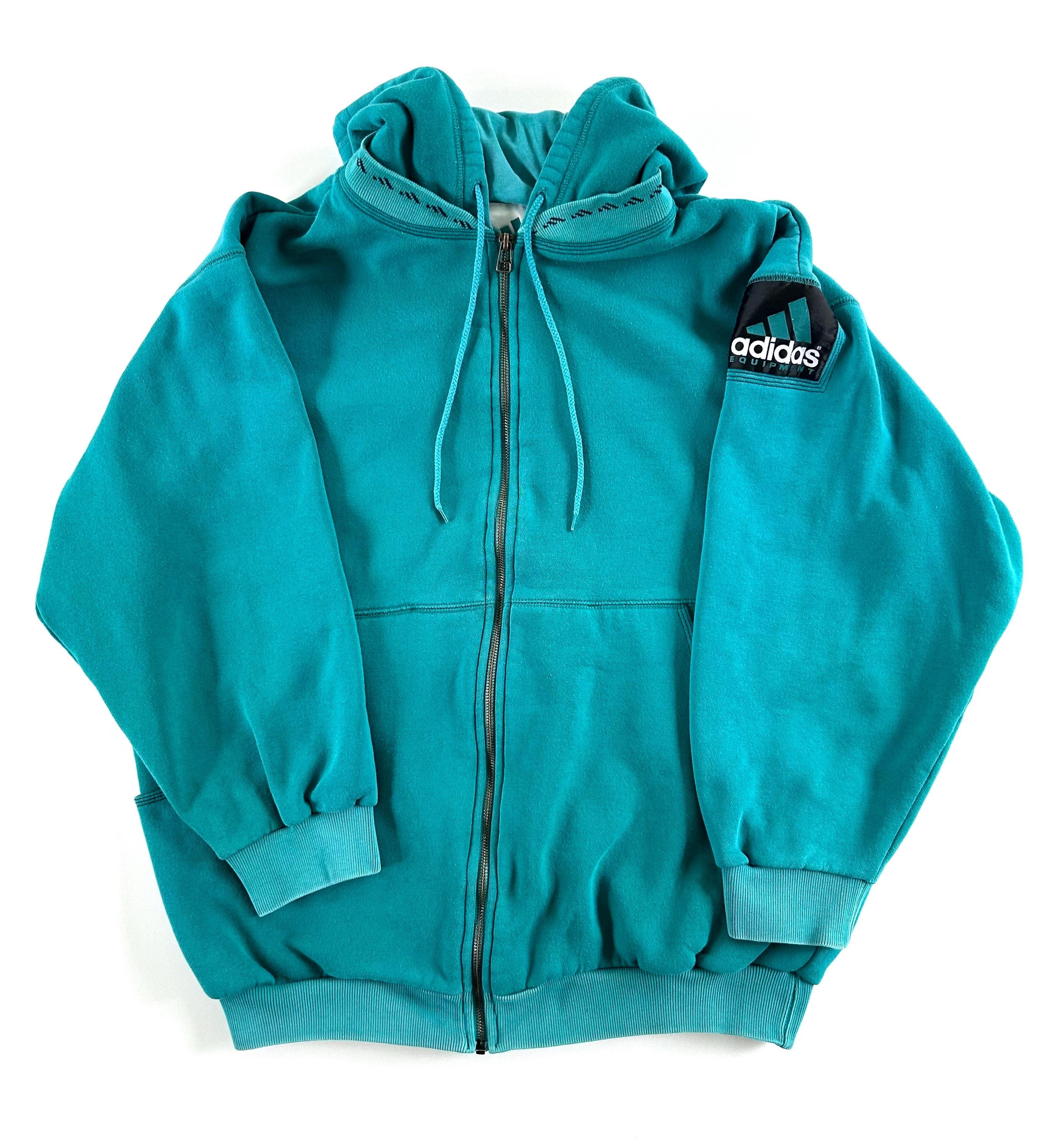 Vintage 90s Y2K Adidas Equipment Hoodie Sweatshirt