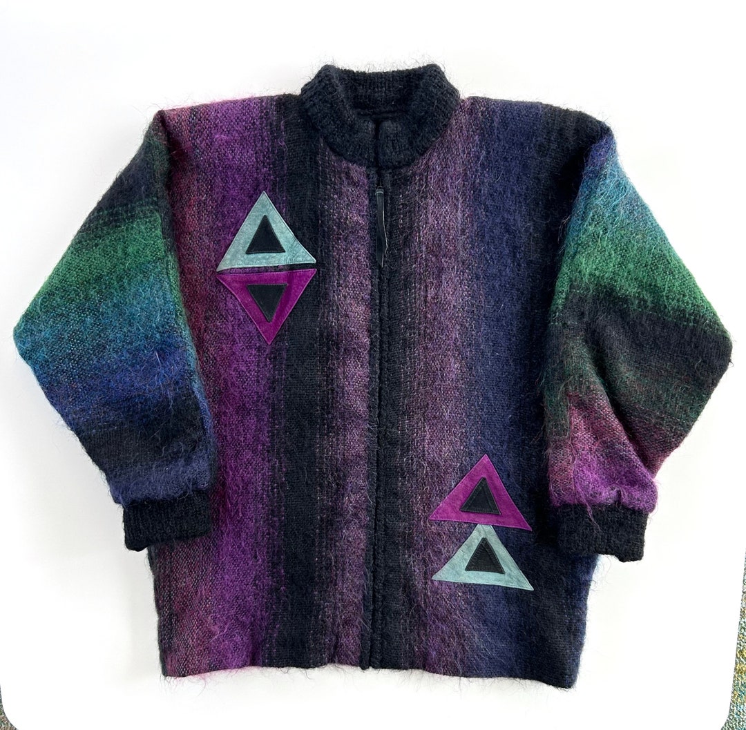 【COLOR iN ID】Vintage purple knit one piece Vintage KLADEZEE 50's? Seersucker ONE PIECE Outfit BLUE