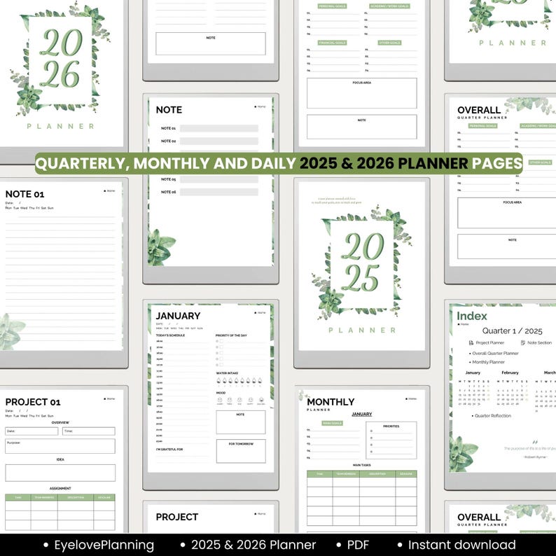 2026 All in One Ultimate Planner for Remarkable Paper Pro & RM2 | Fully ...