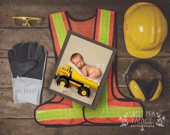 Father's Day Tools Construction DIGITAL Backdrop Template for Photographers DAD