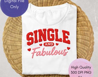 Anti San Valentín, San Valentín individual, PNG para DTF, sublimación e impresión