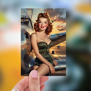 Pin-Up Girl Sticker | Zero Chill Sticker - Waterproof, Funny, Sarcastic, Vinyl | NSFW |Adult Theme
