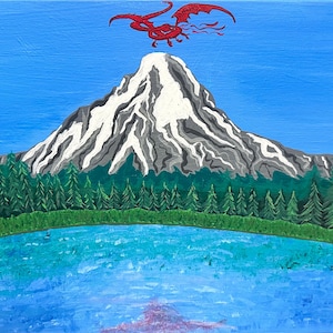 Mt. Hood as Erebor