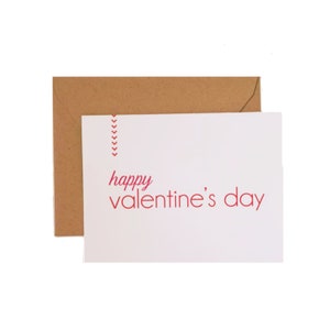 Valentine's Day Card, Modern, Friend Valentine, Anyone Valentine, Valentine's Card image 1