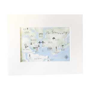 Charleston SC Karte Drucken, Charleston Karten, Aquarell Karte, Lowcountry Karte, South Carolina, Wandkunst, Wohnkultur, bewegengeschenk, neue Home Geschenke
