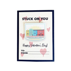 Lehrer Valentine, Nachbar Valentine, Stuck auf Sie, Valentinstag Geschenk, Valentinstag, Freund Valentine, Mitarbeiter, Kollege, Charleston SC