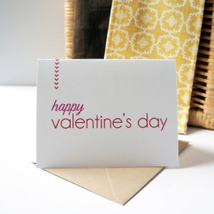 Valentine's Day Card, Modern, Friend Valentine, Anyone Valentine, Valentine's Card image 2