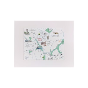 Greenville Karte Druck, Greenville Karten, Aquarell Karte, Stadtkarte, South Carolina, Wandkunst, Wohnkultur, bewegengeschenk, neue Home Geschenke, SC Geschenk