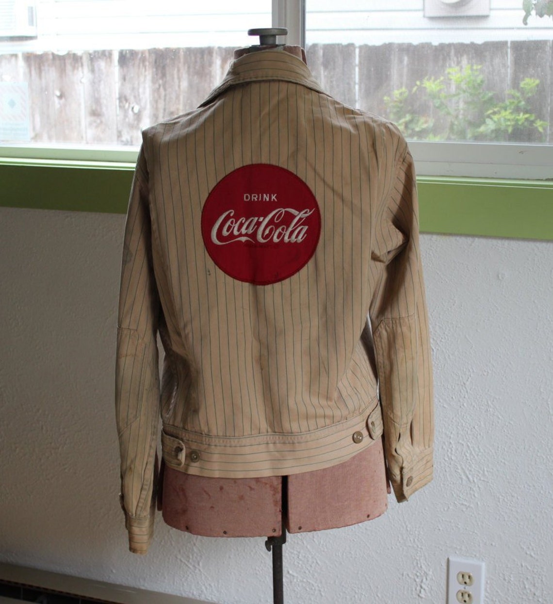 Coca Cola Delivery Jacket Employee Uniform 1950s Unitog size Etsy