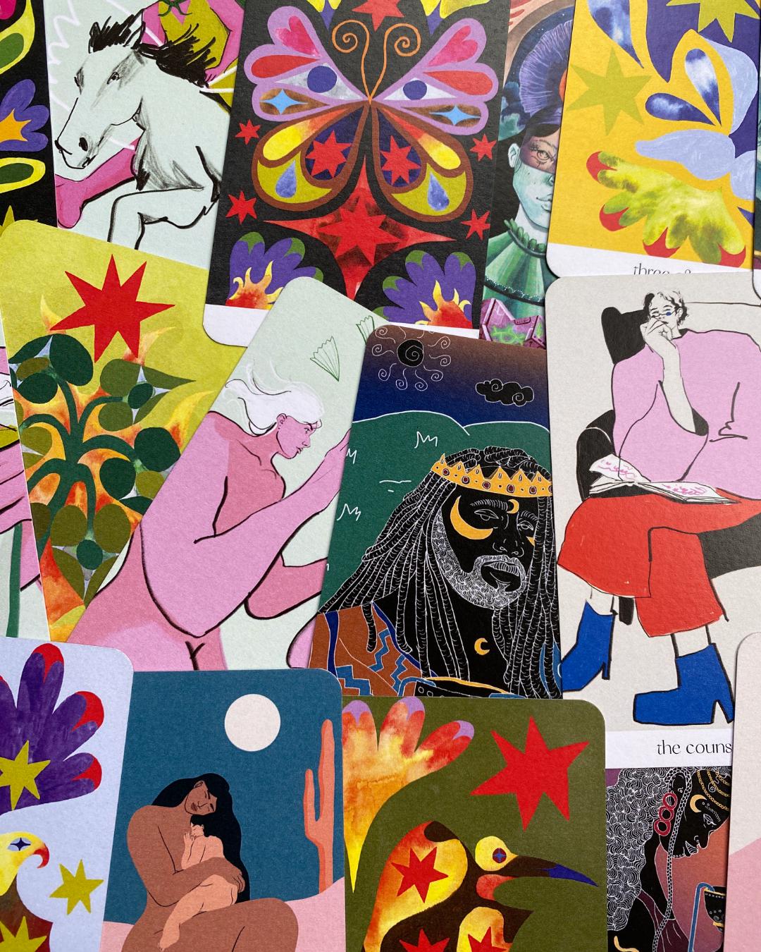 The Taiao Tarot: an Eco Tarot Deck for Exploring Your Potential through Personal and Community Readings. Unique, Earth-Centred, Inclusive.
