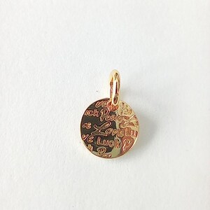 pandora peace, love luck dangle charm