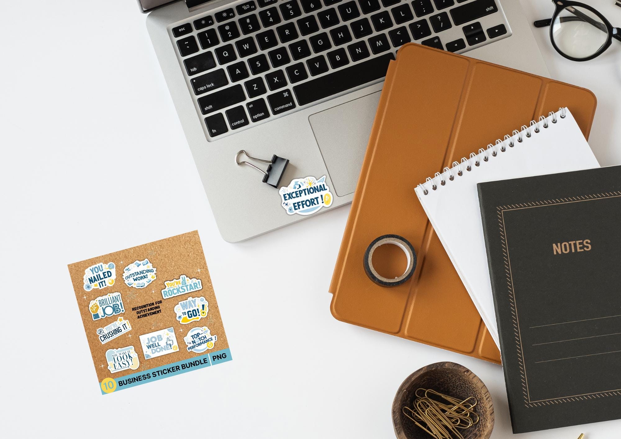 Workplace Motivation Stickers | Business Sticker Bundle | Employee ...