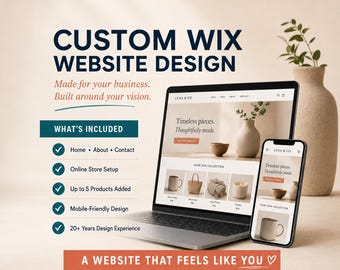 Custom Wix Website Design