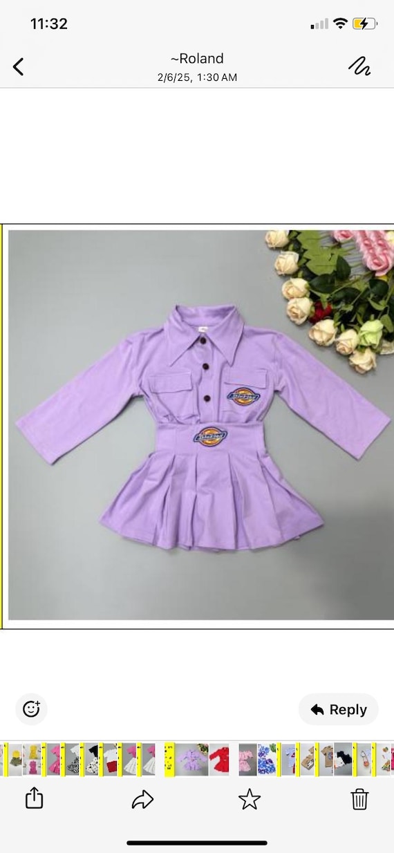 lil girls dickie set
