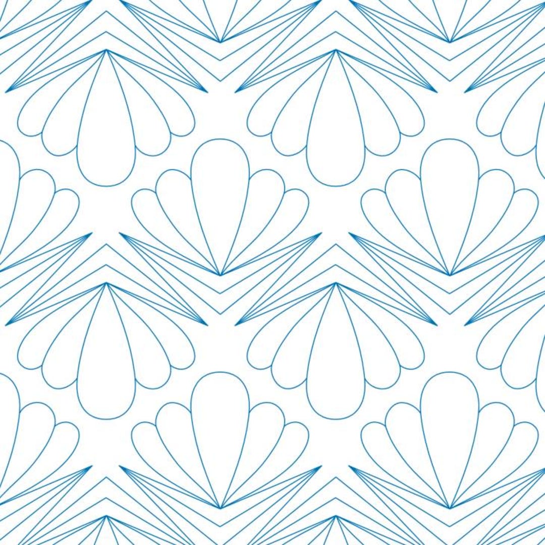Chevron Basket Edge to Edge Digital Design for Computerized Longarm ...