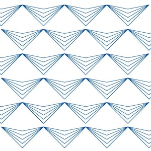 Rulers Triangle Block E2E Digital Design for Computerized Longarm Quilting and Laser Engraving,Texture Design,Vector Art,Quilter, Pantograph