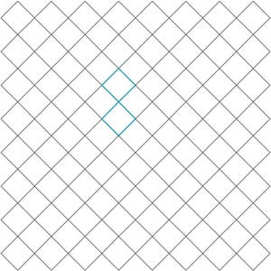 Simple 1" Crosshatch Design E2E Quilting Design, Laser Engraving Texture, Vector Art (Digital Download)