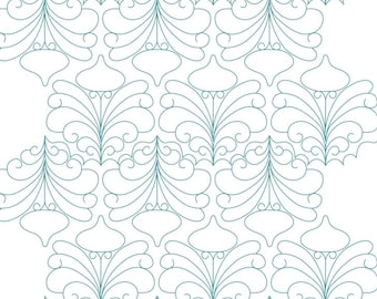 Cashel Edge to Edge E2E Digital Quilt Design,Computerized Longarm Quilting, Laser Engraving,Texture Design, Vector Art, Quilter, Pantograph