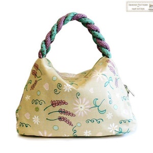 Bag sewing pattern PDF Summer's leaves image 2