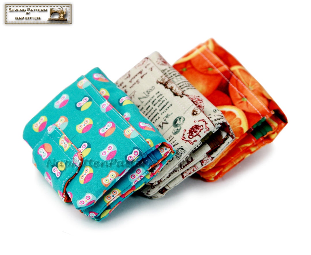 Trifold Wallet Sewing Pattern,wallet Pattern,tri Fold Wallet Tutorial ...