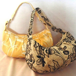 Zippered bag sewing pattern, purse sewing pattern PDF image 2