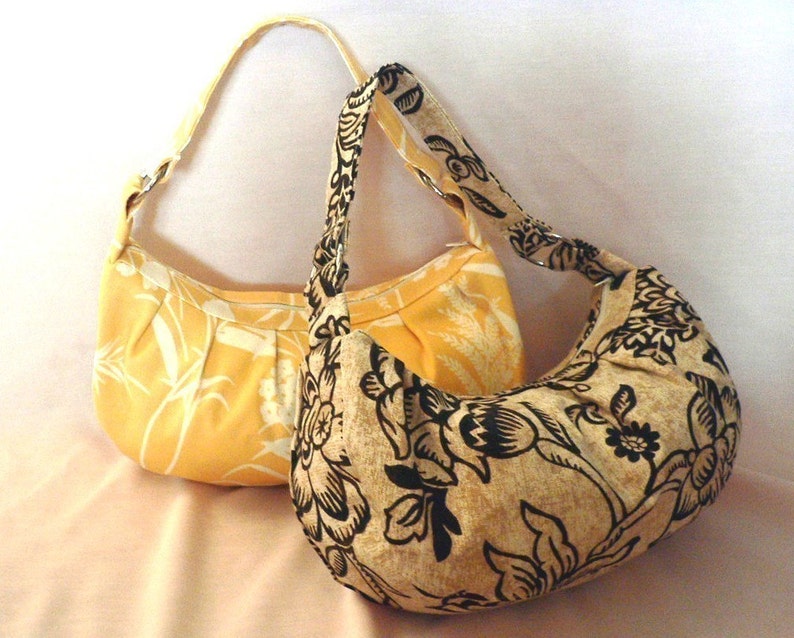 Zippered bag sewing pattern, purse sewing pattern PDF image 2