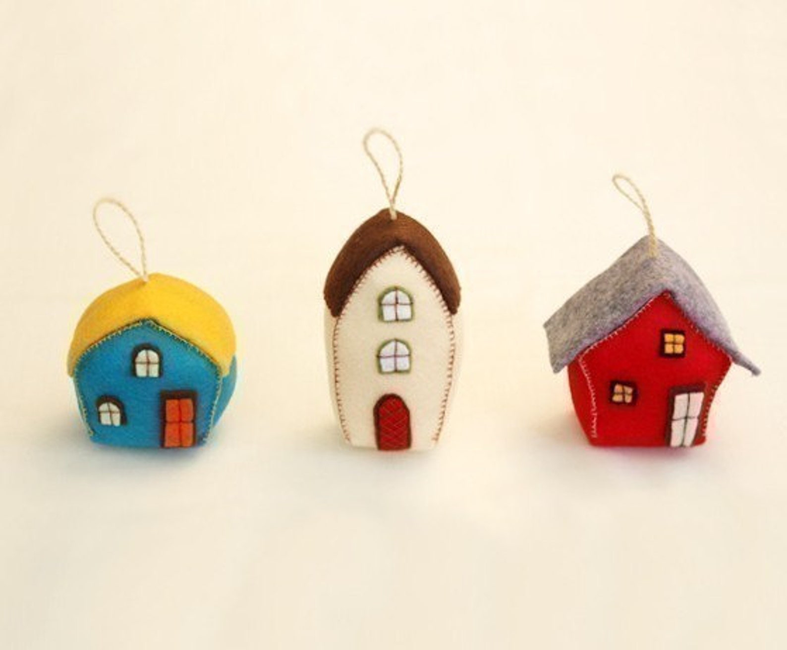 Houses Sewing Pattern three PDF beginner Etsy