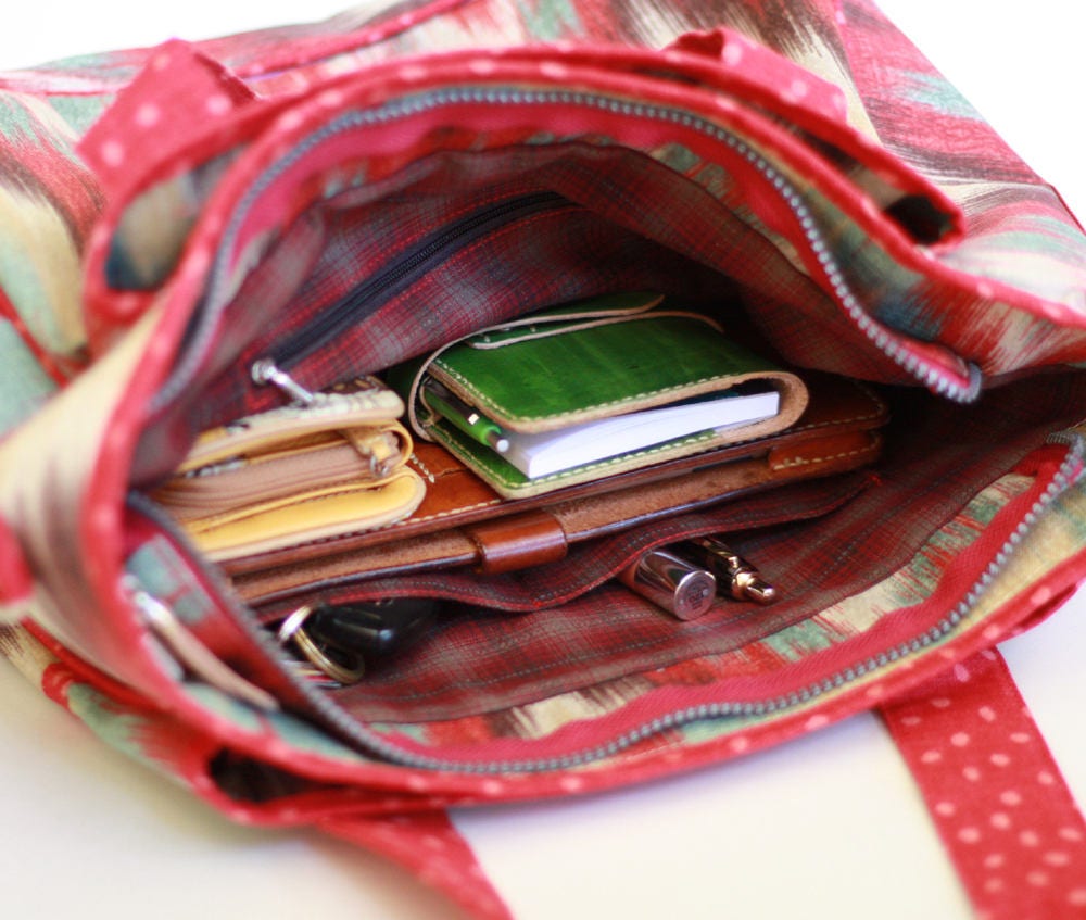 How to Make a Tote Bag with a Zipper 