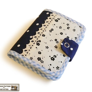 Bi Fold Wallet Sewing Pattern Tutorial Instructions Ebook,zipper Wallet ...