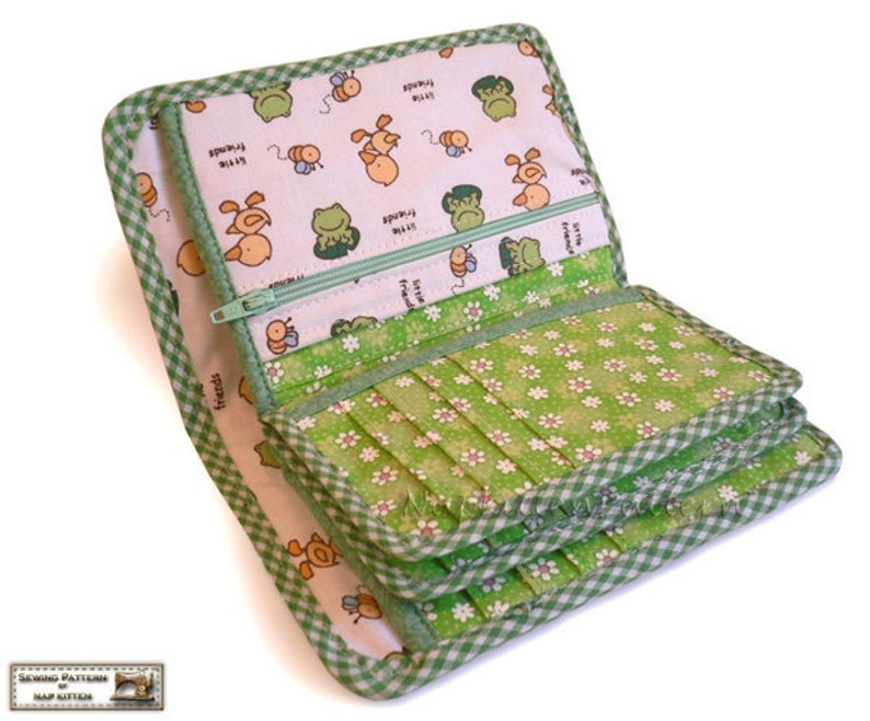 Wallet pattern with 27 pockets PDF Files Instant download image 2