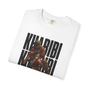 Khabibi Nurmagomedov T-Shirt, UFC Fan Gift, MMA Shirt, Khabib Merch, Tee for Fight Fans, Fighter Apparel