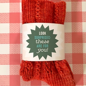 Sock bands- the Light version -  for handmade socks